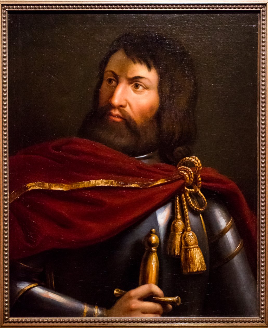 Simon de Montfort von Francois Louis Dejuinne