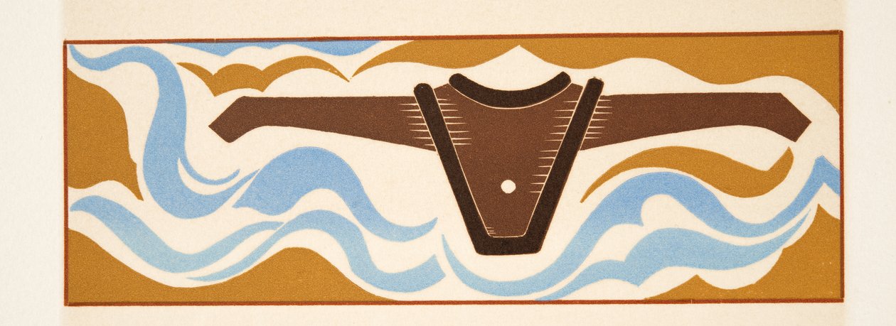 Grafische Illustration aus Prométhée Enchaîné von Aischylos, veröffentlicht 1941 von Francois Louis Schmied