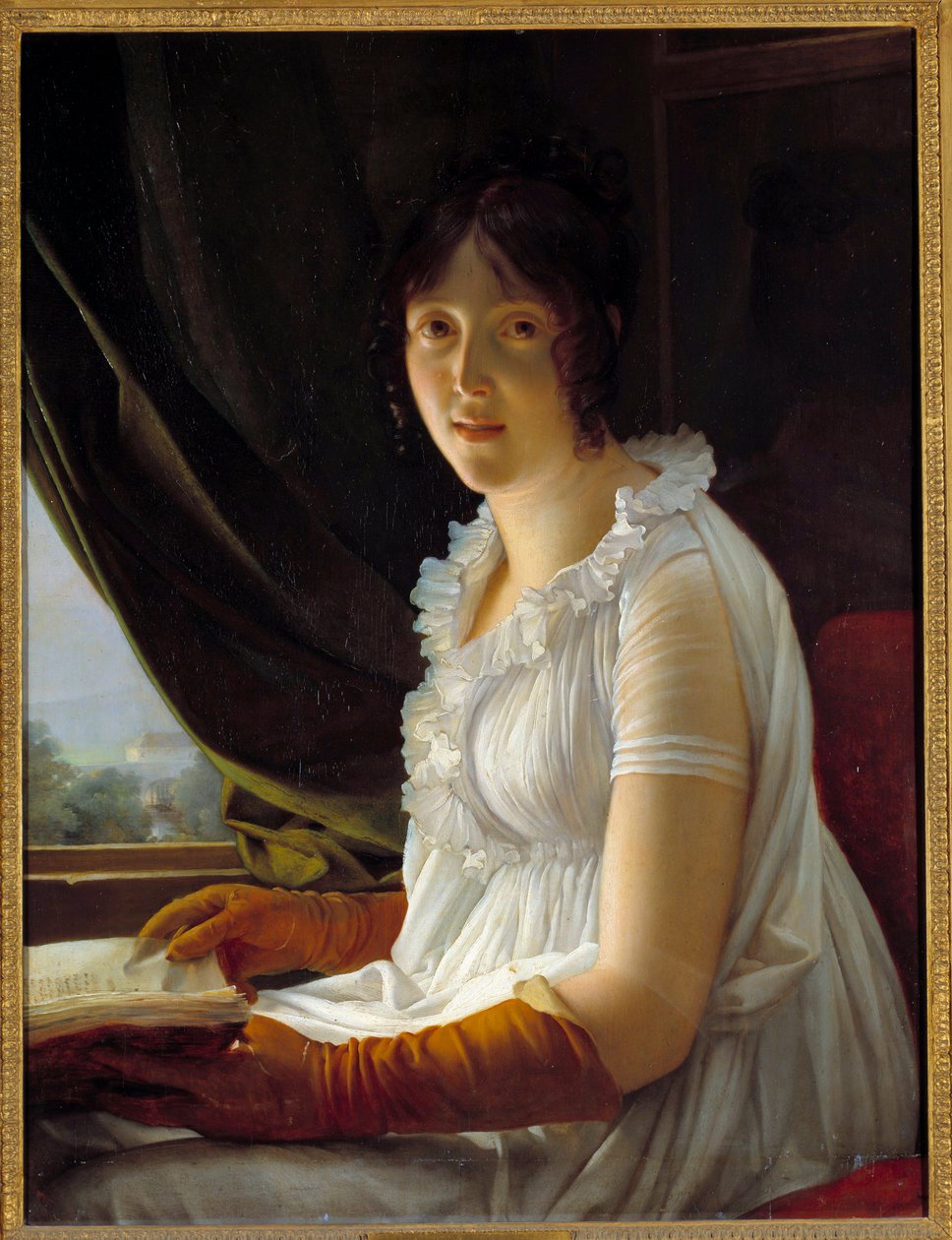 Porträt von Madame Barbier Walbonne (1763-1837), Ehefrau des Malers Jacques Luc Barbier von Baron François Pascal Simon Gérard