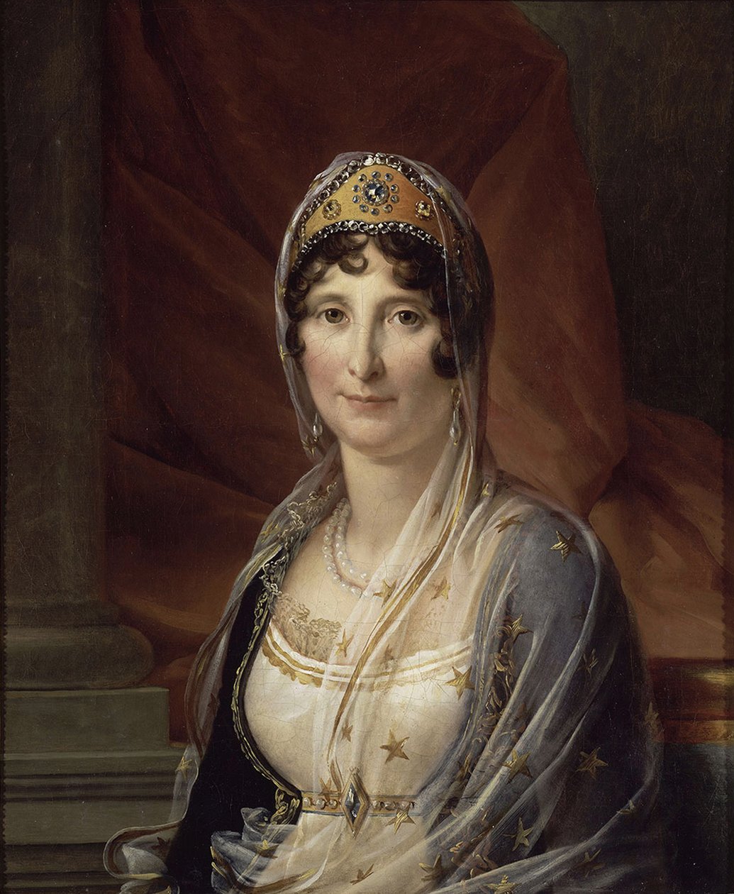Porträt von Maria Letizia Ramolino Bonaparte 1750-1836, Mutter von Napoleon Bonaparte, ca. 1804 von Francois Pascal Simon Gerard