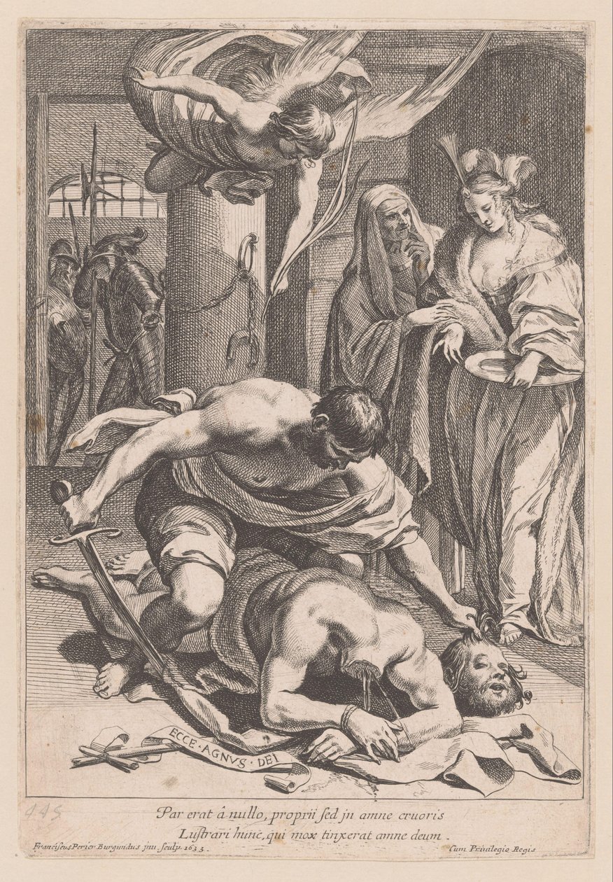 Enthauptung von Johannes dem Täufer von Francois Perrier