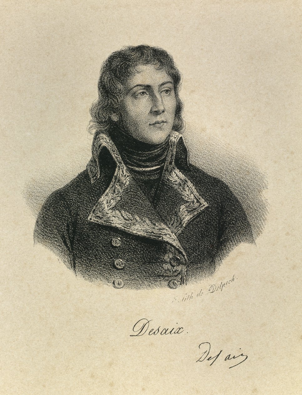 Porträt von General Louis Charles Antoine Desaix von Francois Seraphin Delpech