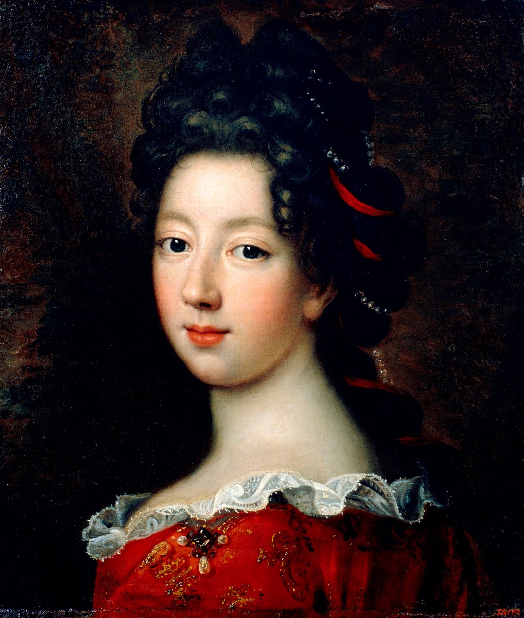 Louise Francoise de Bourbon, Mademoiselle de Nantes (1673-1743) von Francois de Troy