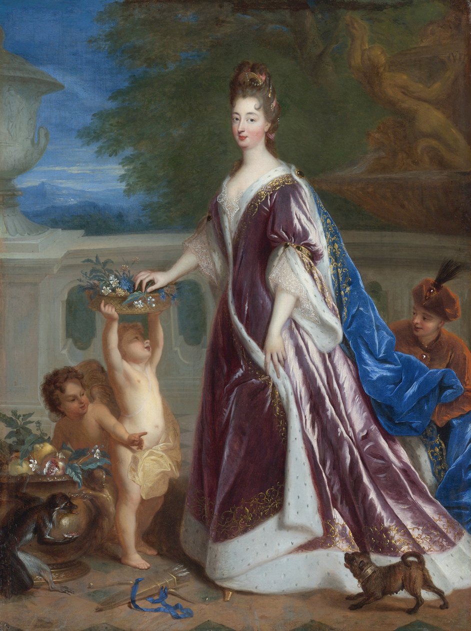 Porträt von Elisabeth-Charlotte von Bayern (1652-1722) von Francois de Troy
