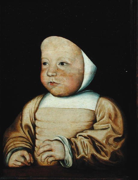 Porträt von Charles de France (1522-45) Herzog von Angoulême, ca. 1524 von Francois workshop of Clouet