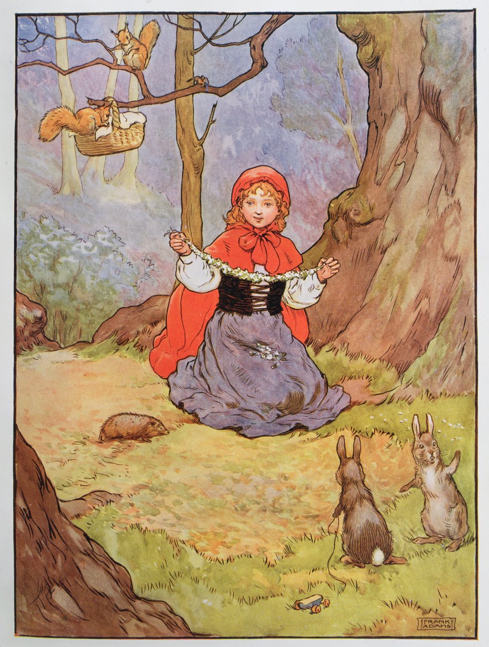 Rotkäppchen, Illustration aus 