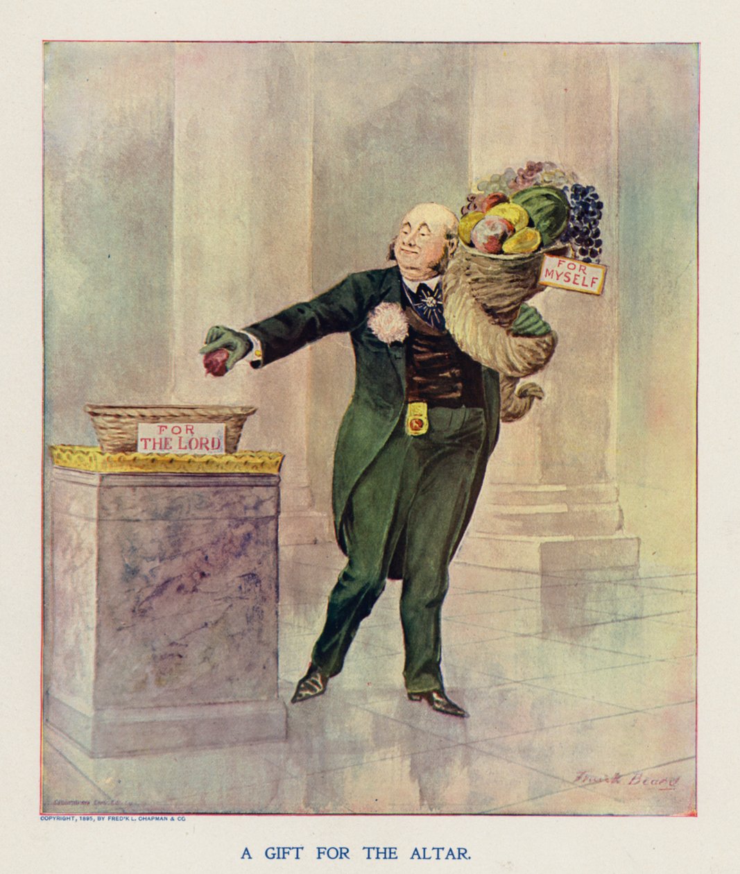 Ein Geschenk für den Altar von Frank Beard