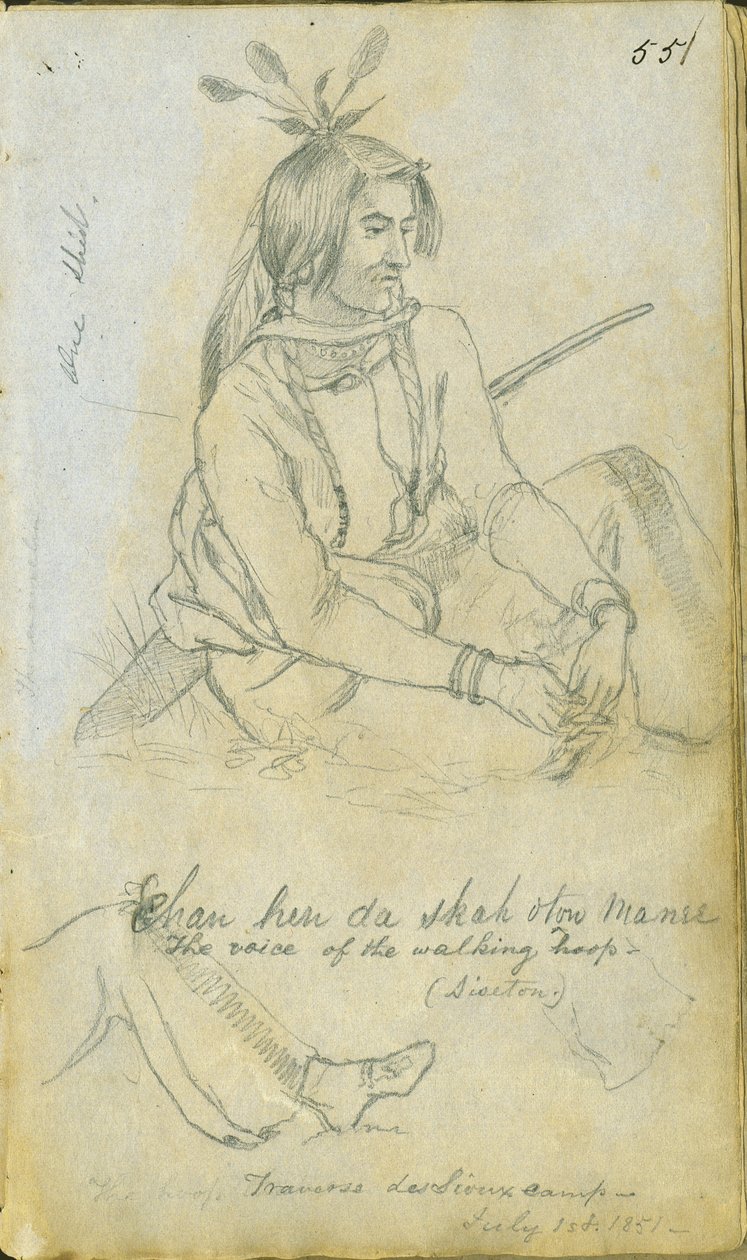 Die Stimme des laufenden Reifens, 1. Juli 1851 von Frank Blackwell Mayer