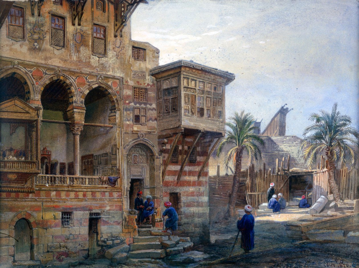 Das Haus des Mameluken Radnau Bey, Kairo von Frank Dillon