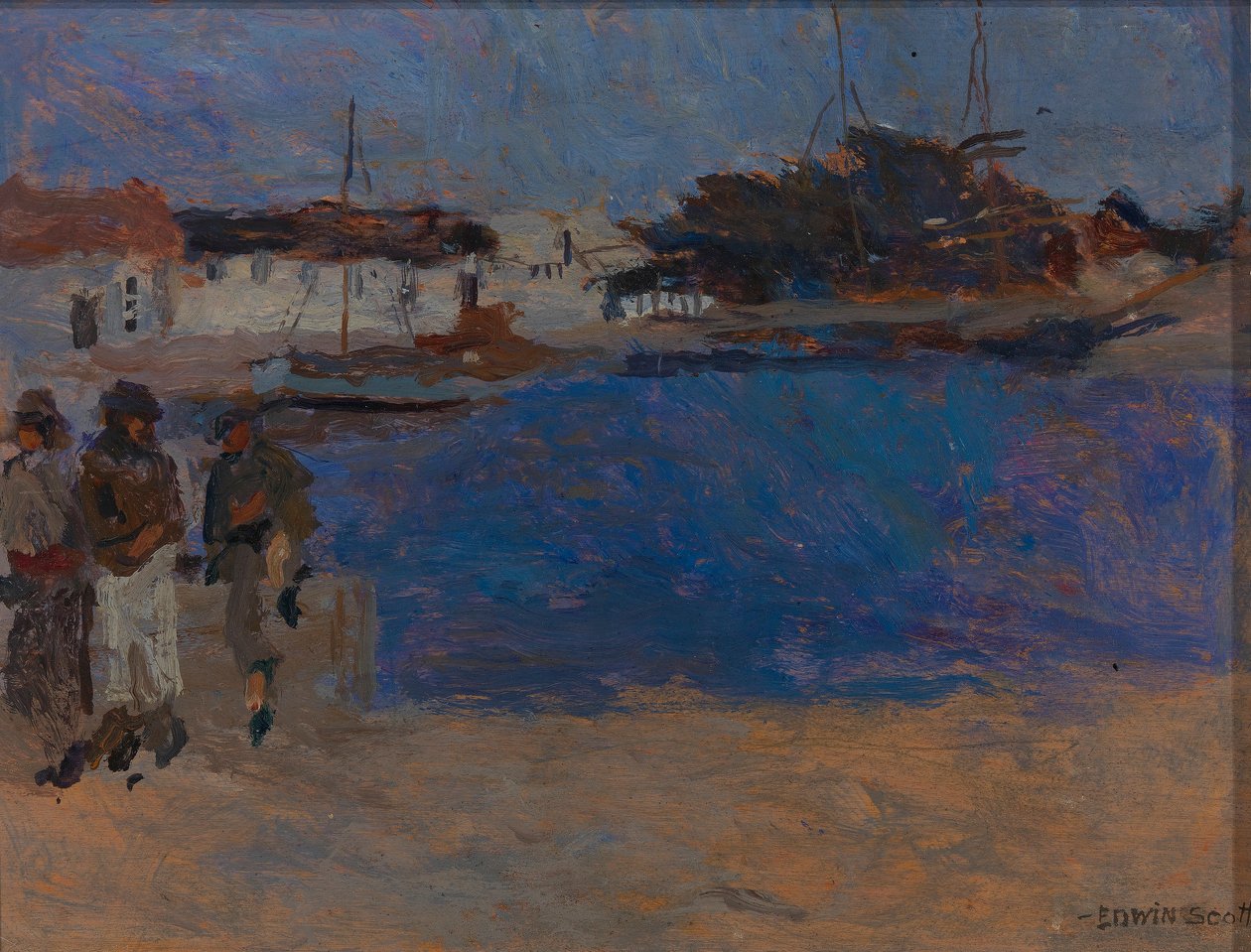 Hügel in der Umgebung von Cherbourg von Frank Edwin Scott