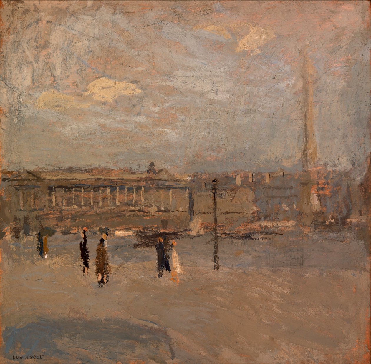 Place de la Concorde Nr. IV-A von Frank Edwin Scott
