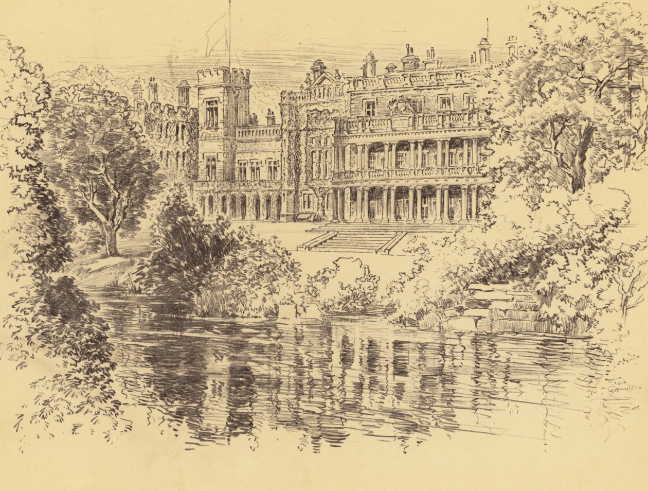 Knowsley Hall von Frank Greenwood