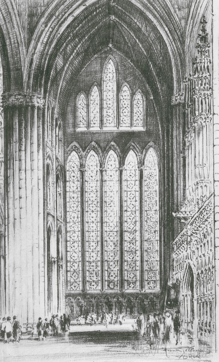 Das Fenster der fünf Schwestern, York Minster von Frank Greenwood