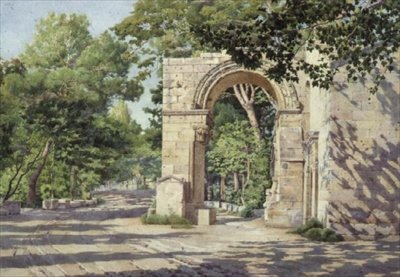Les Aliscamps, Arles von Frank Randal