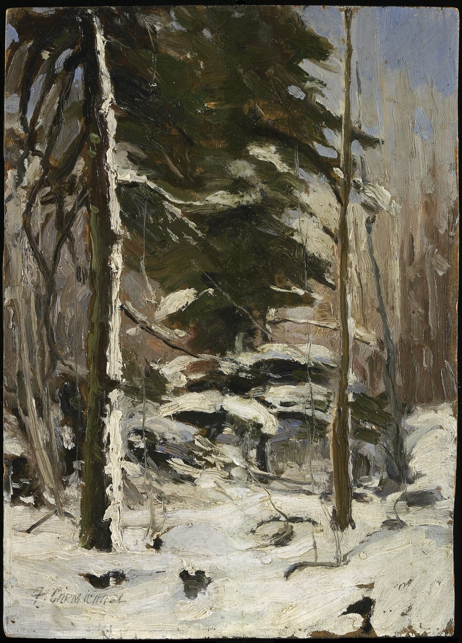 Am Waldrand von Franklin Carmichael