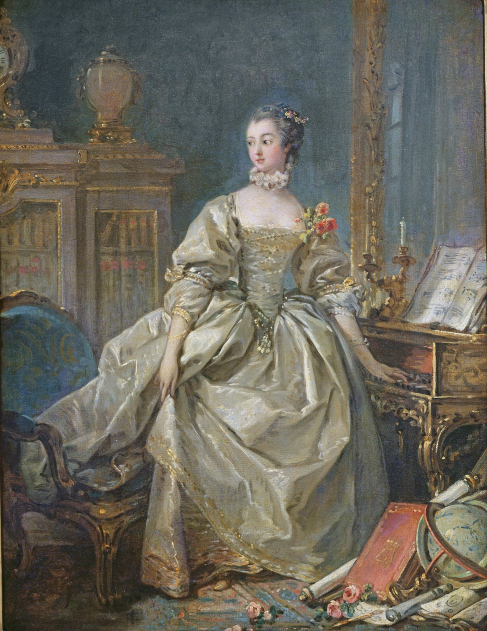 Madame de Pompadour (1721-64) von François Boucher