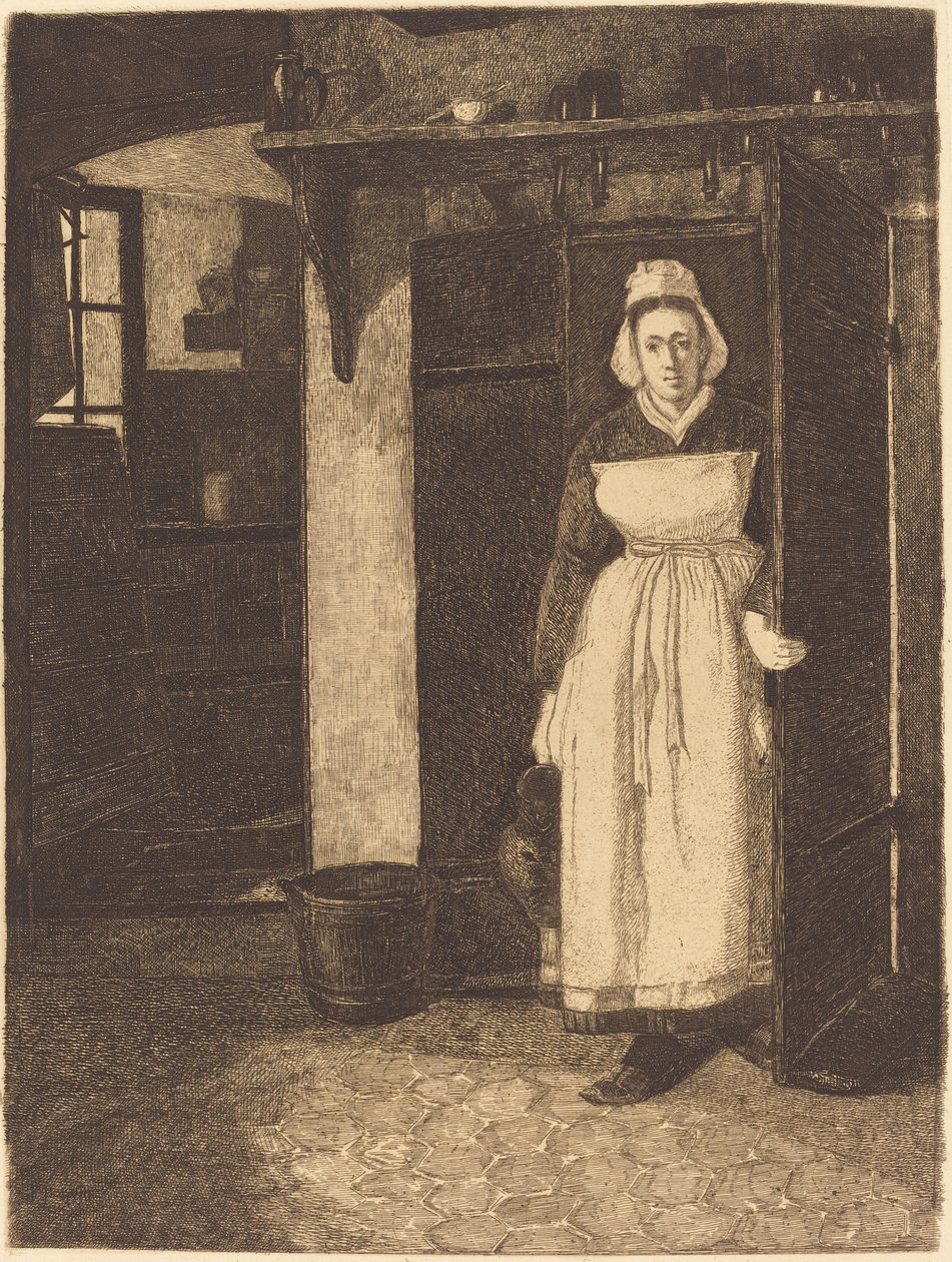 Die Kellertür von François Bonvin