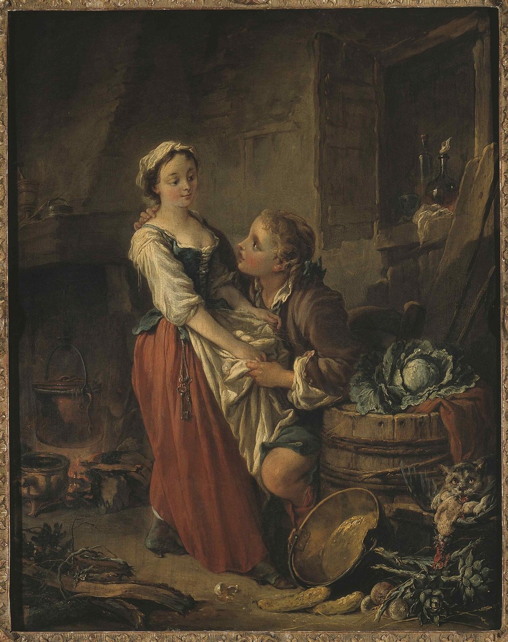 Die schöne Köchin von François Boucher