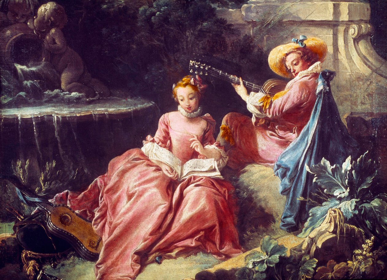 Die Musikstunde von François Boucher