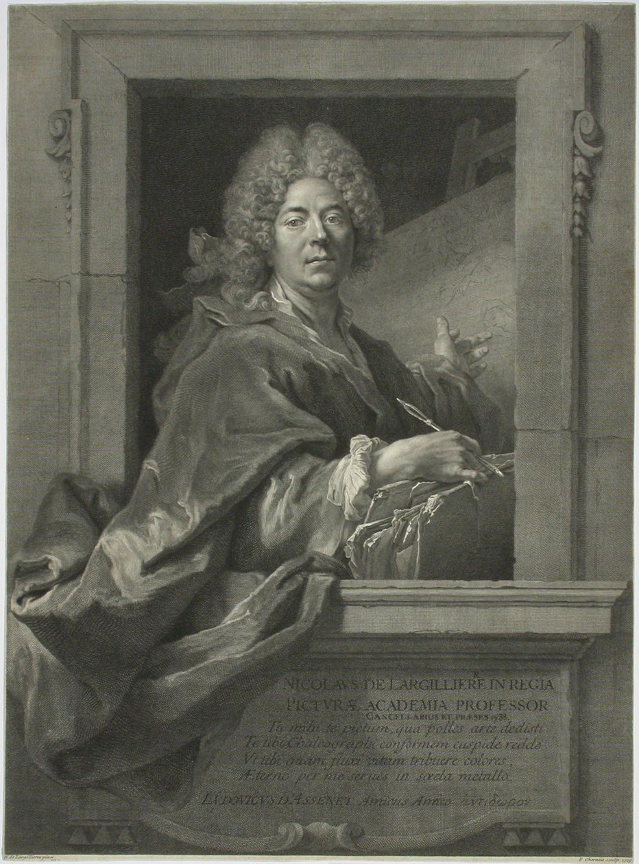 Nicolas de Largilliere von François Chereau