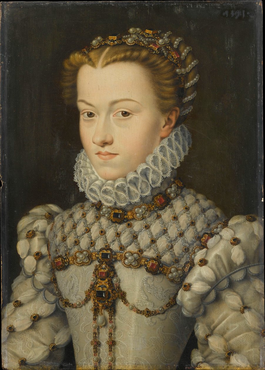 Elisabeth von Österreich, Königin von Frankreich von François Clouet