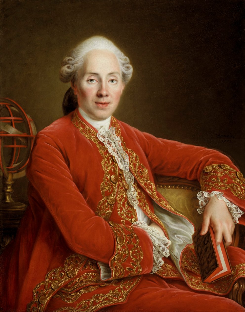 Monsieur Denis-Paul le Pot de la Fontaine von Francois Hubert Drouais