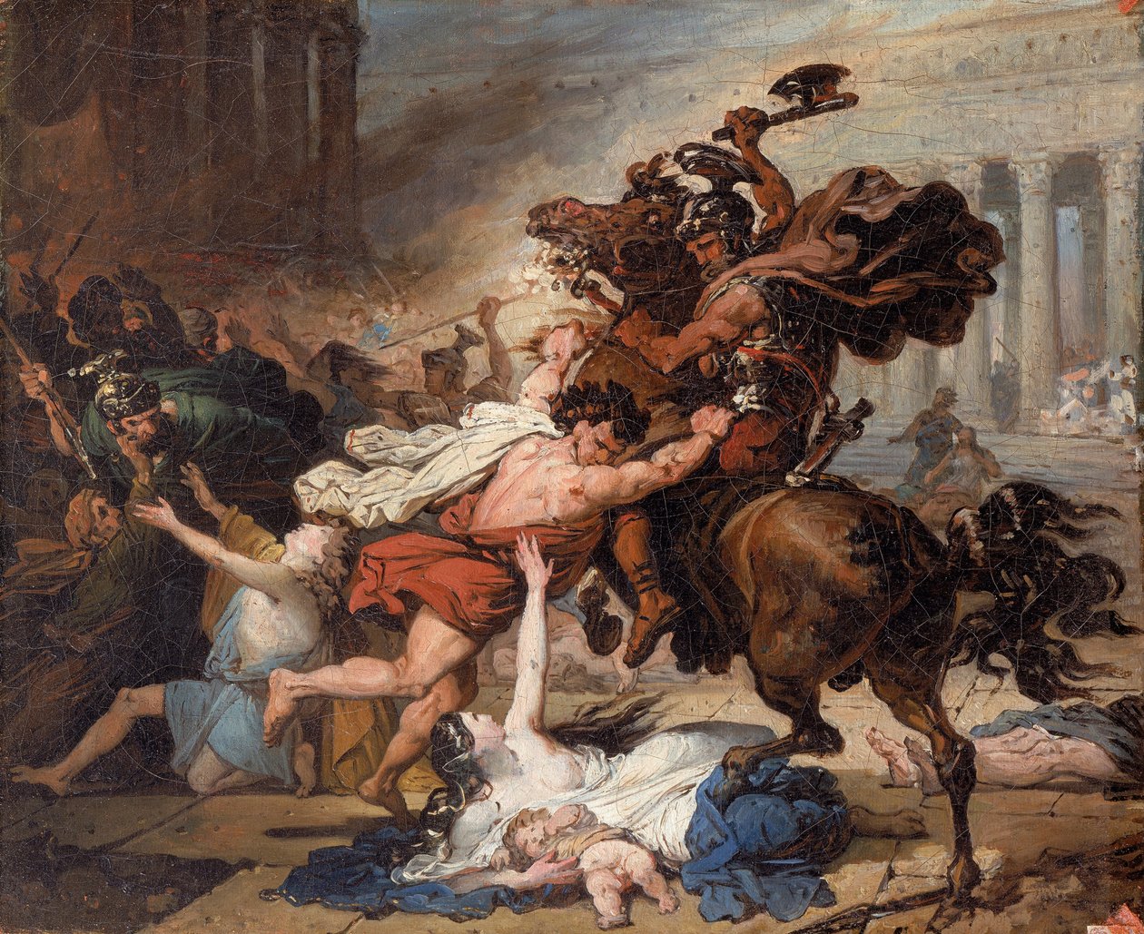 Studie zur Zerstörung Jerusalems durch die Römer von François Joseph Heim