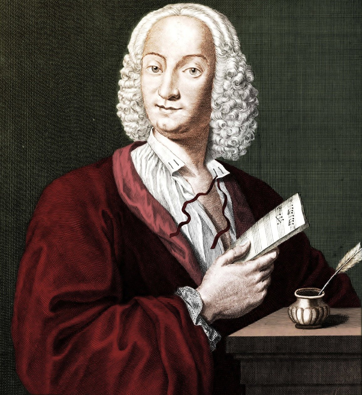 Antonio Vivaldi 1678-1741 von François Morellon de La Cave