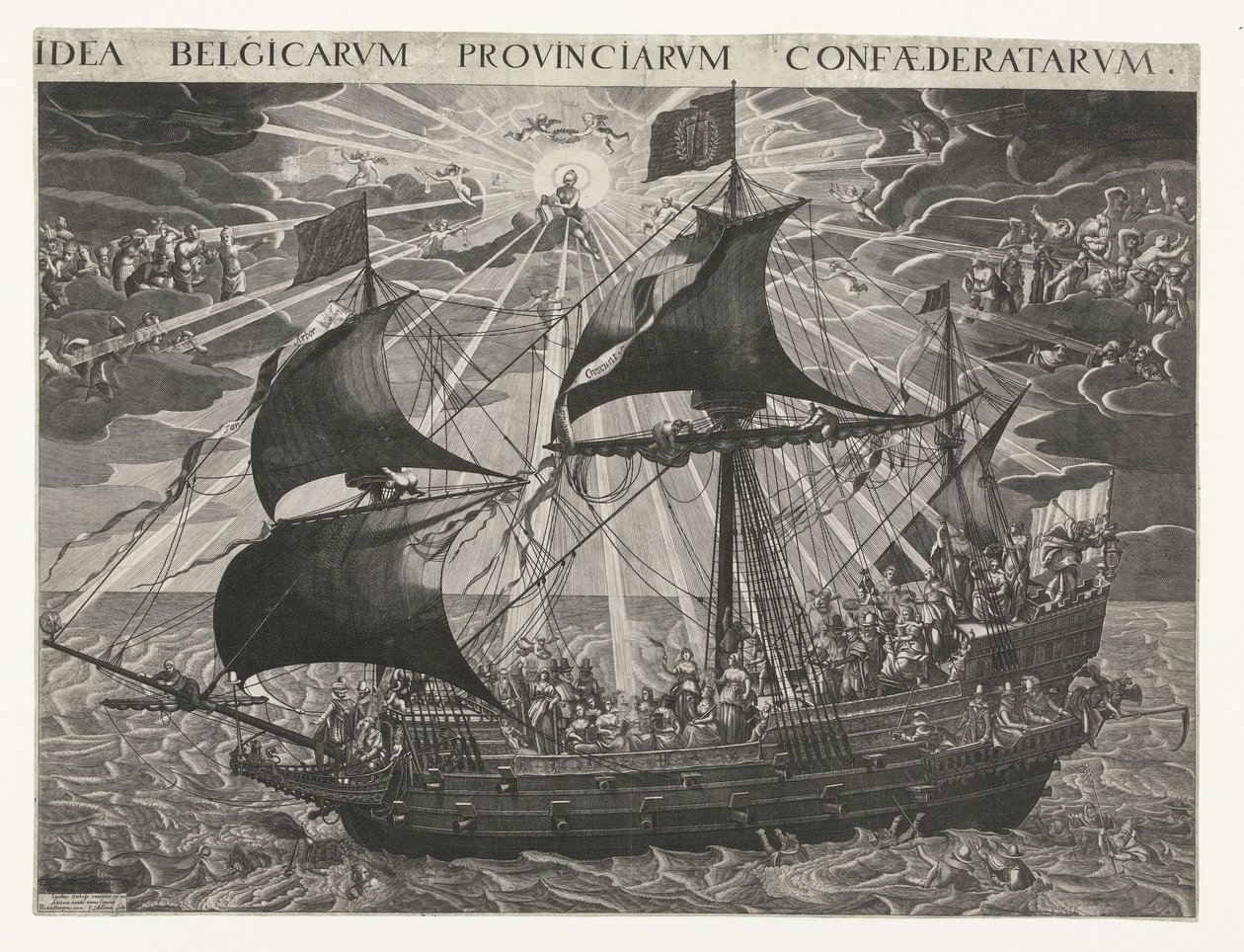 Das Staatsschiff, 1620 von François Schillemans