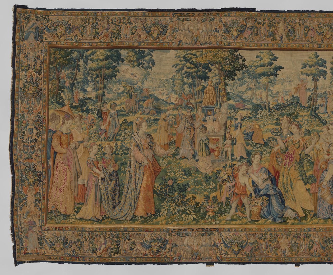 Wandteppich mit der Geschichte von Niobes Hochmut, aus der Diana-Reihe von François Spiering