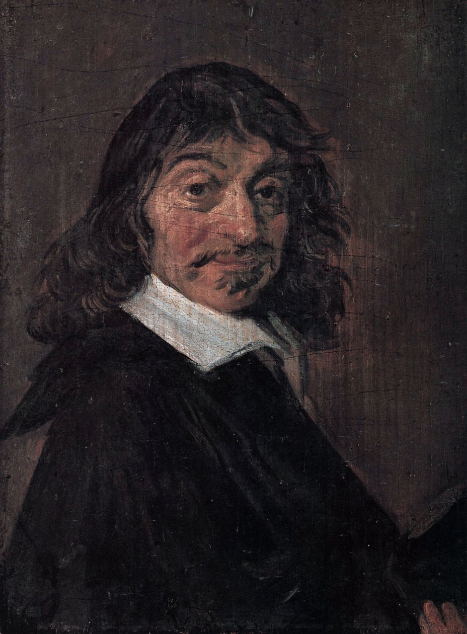 Porträt von René Descartes (1596-1650) von Frans Hals