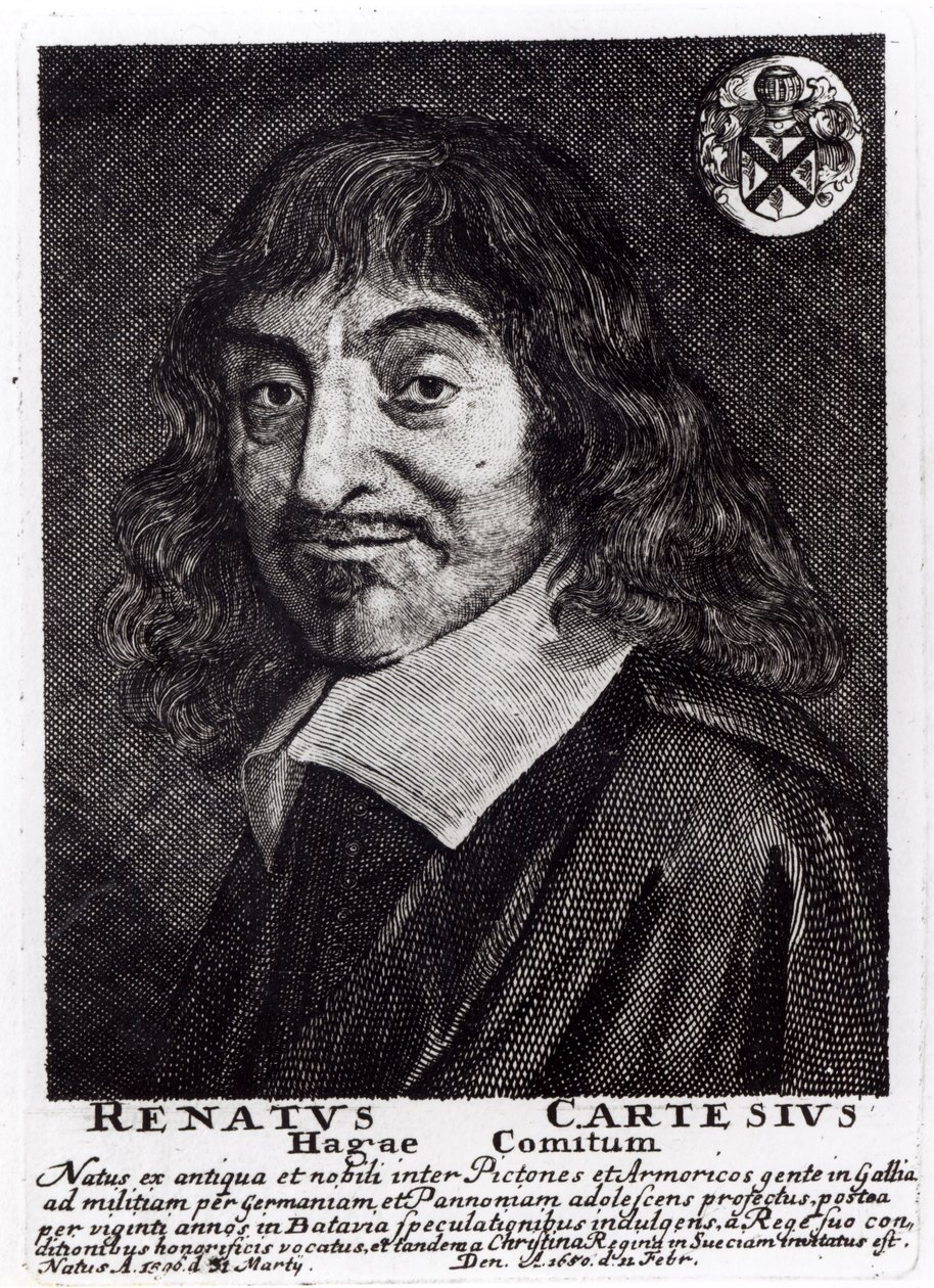 Porträt von René Descartes (1596-1650) von Frans Hals