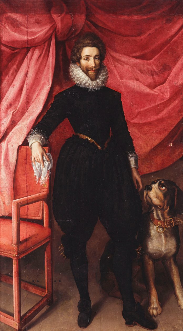Porträt von Henri de Lorraine, Duc de Guise, genannt Le Bafafre von Frans II Pourbus