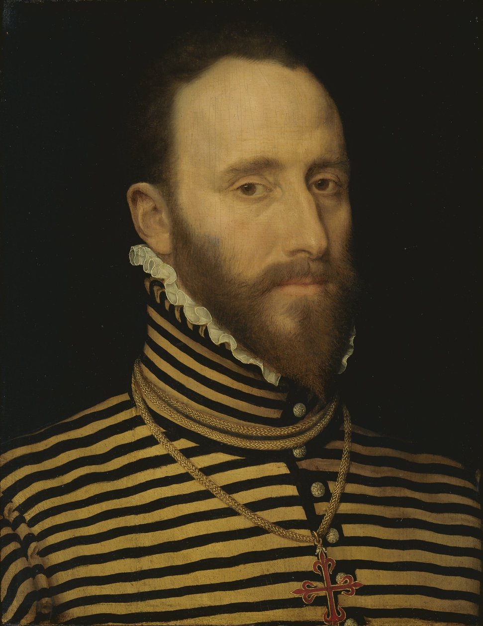 Porträt eines Ritters des Ordens von Calatrava von Frans I Pourbus