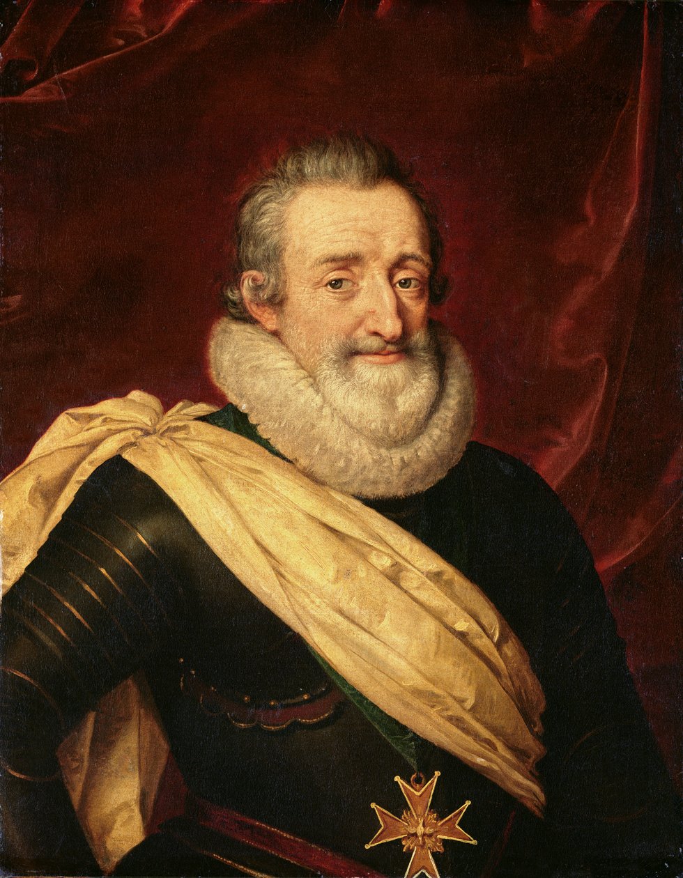 Porträt von Heinrich IV. (1553-1610), König von Frankreich von Frans Pourbus the Younger