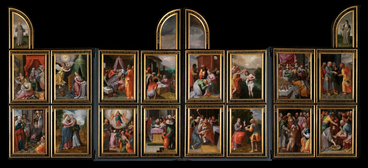 Das Leben von Christus und der Jungfrau von Frans the Elder Francken