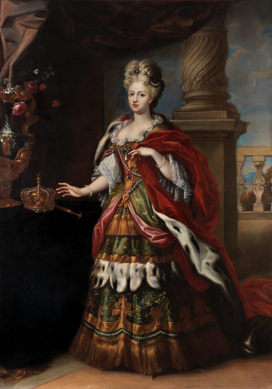 Frans van Stampart Porträt Elisabeth Christine von Braunschweig-Wolfenbüttel von Frans van Stampart