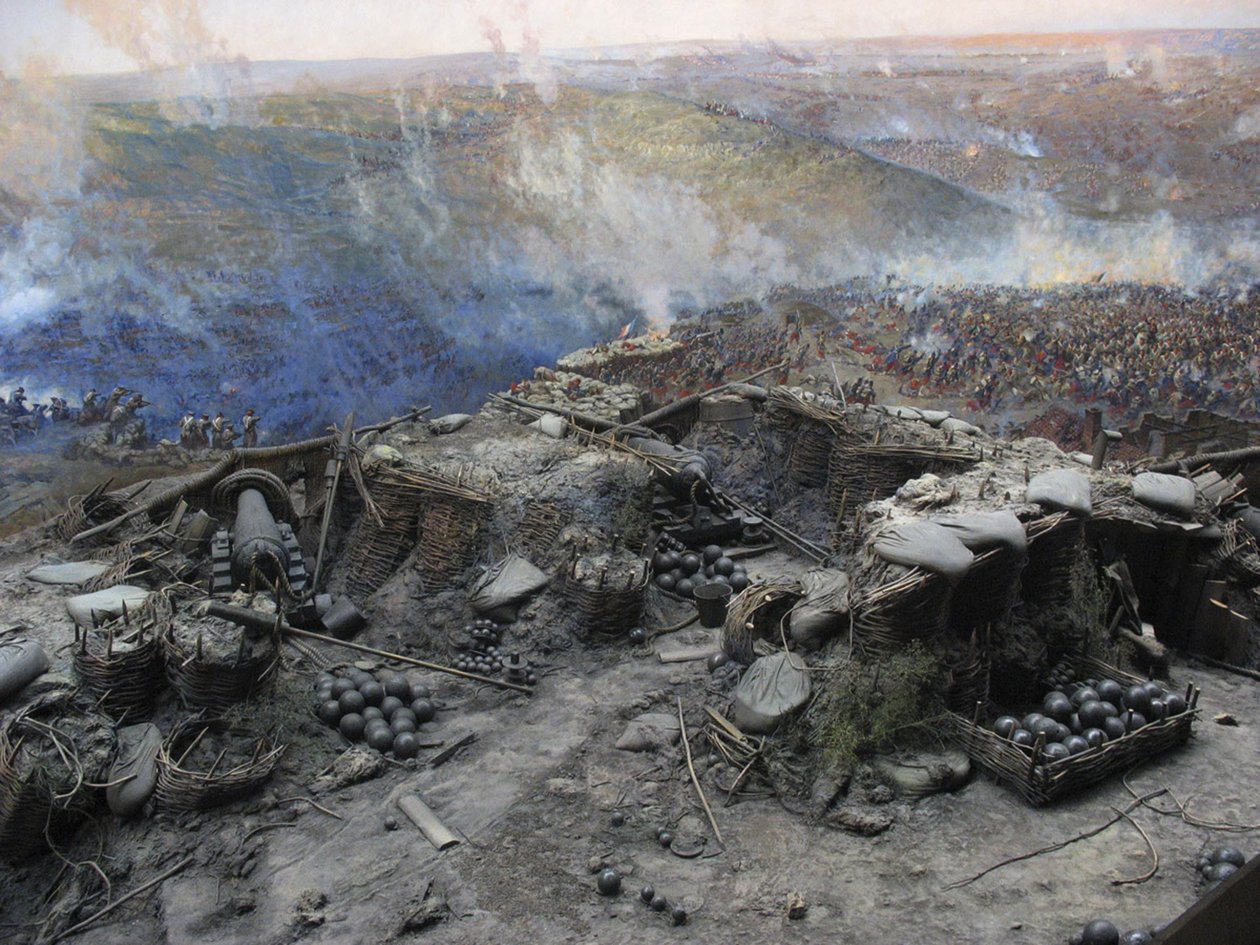 Das Panorama der Belagerung von Sewastopol von Franz Roubaud