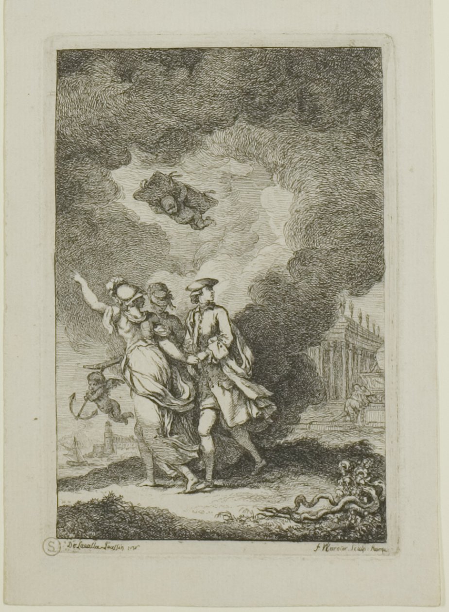 Tafel aus, Nella Venuta von Franz Edmund Weirotter