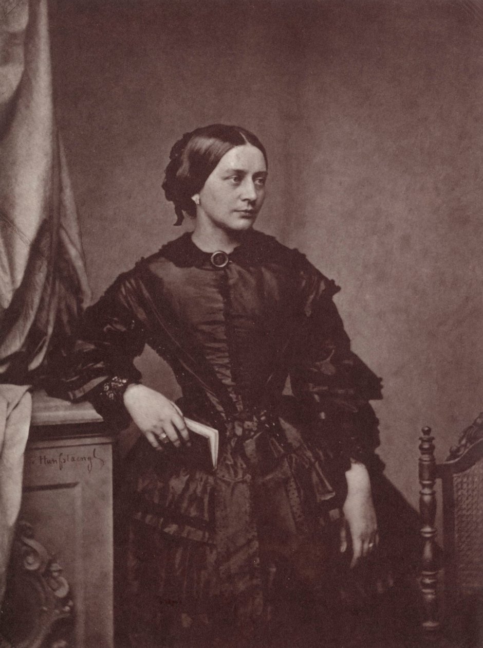 Clara Schumann, deutsche Pianistin und Komponistin von Franz Hanfstaengl