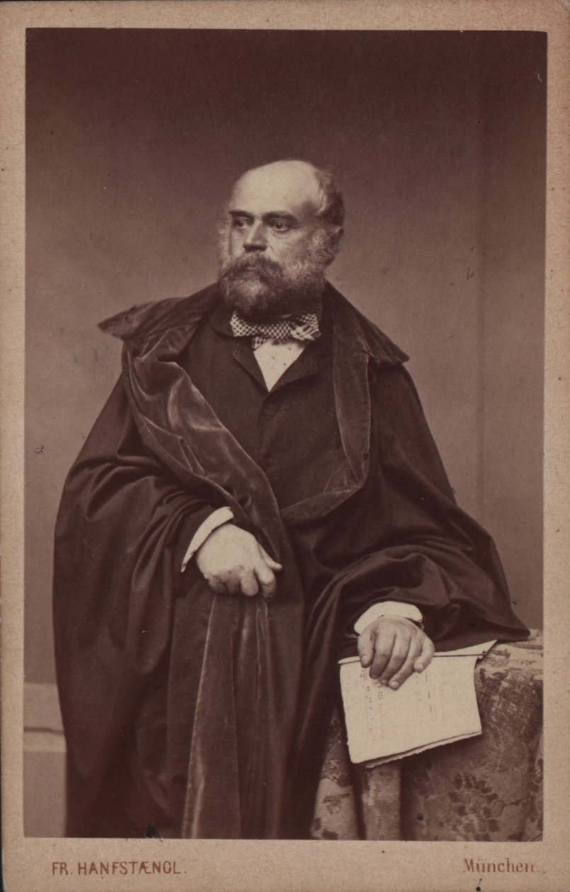 Porträt des Pianisten und Komponisten Adolph von Henselt 1814-1889, ca. 1860 von Franz Hanfstaengl