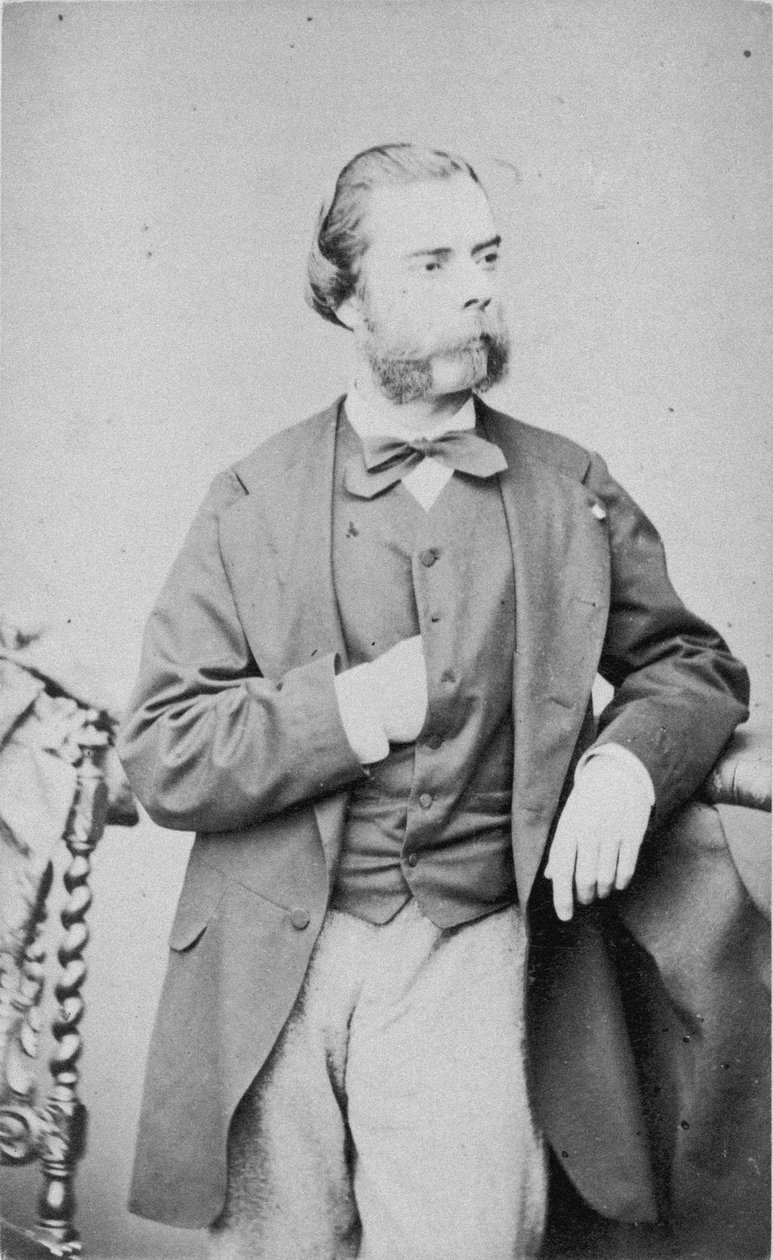 Porträt des Pianisten und Komponisten Eugène Ketterer 1831-1870 von Franz Hanfstaengl