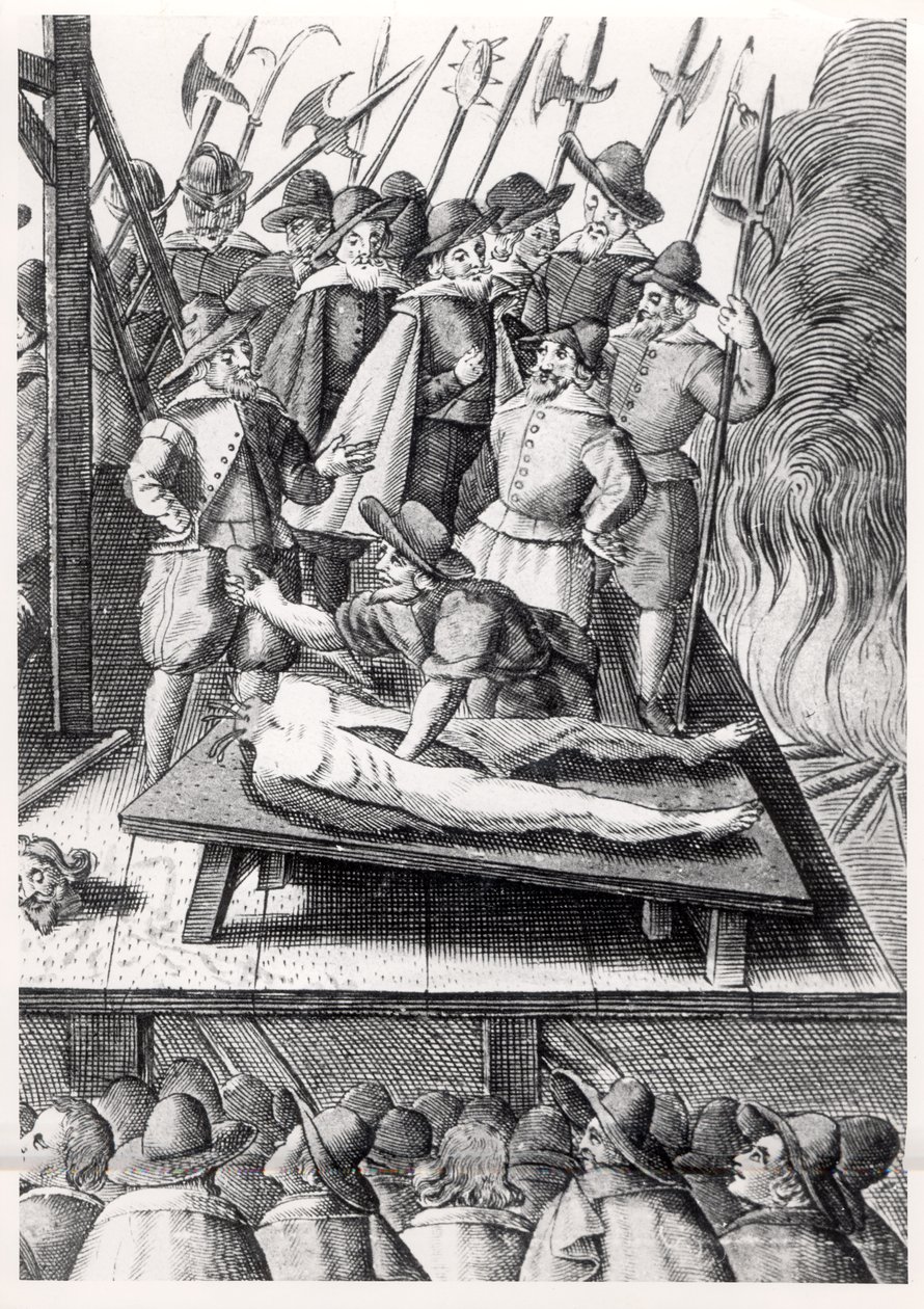 Hinrichtung von Katholiken in England während der Herrschaft von Elisabeth I. von Franz Hogenberg