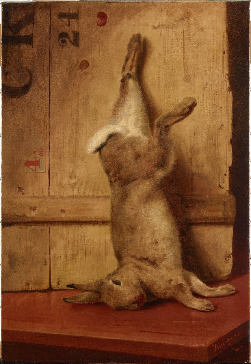 Totes Kaninchen von Franz Krüger