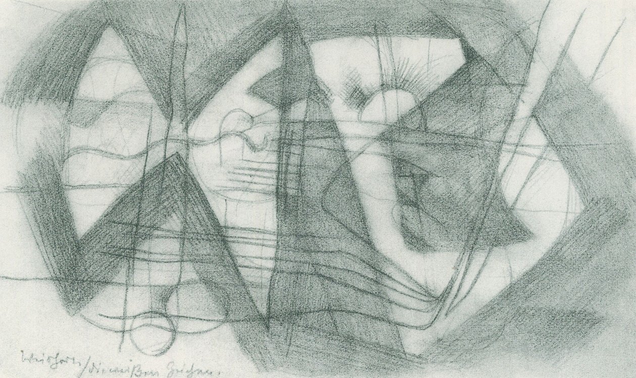 Franz Marc - Skizzenbuch aus dem Felde - Blatt 17 von Franz Marc