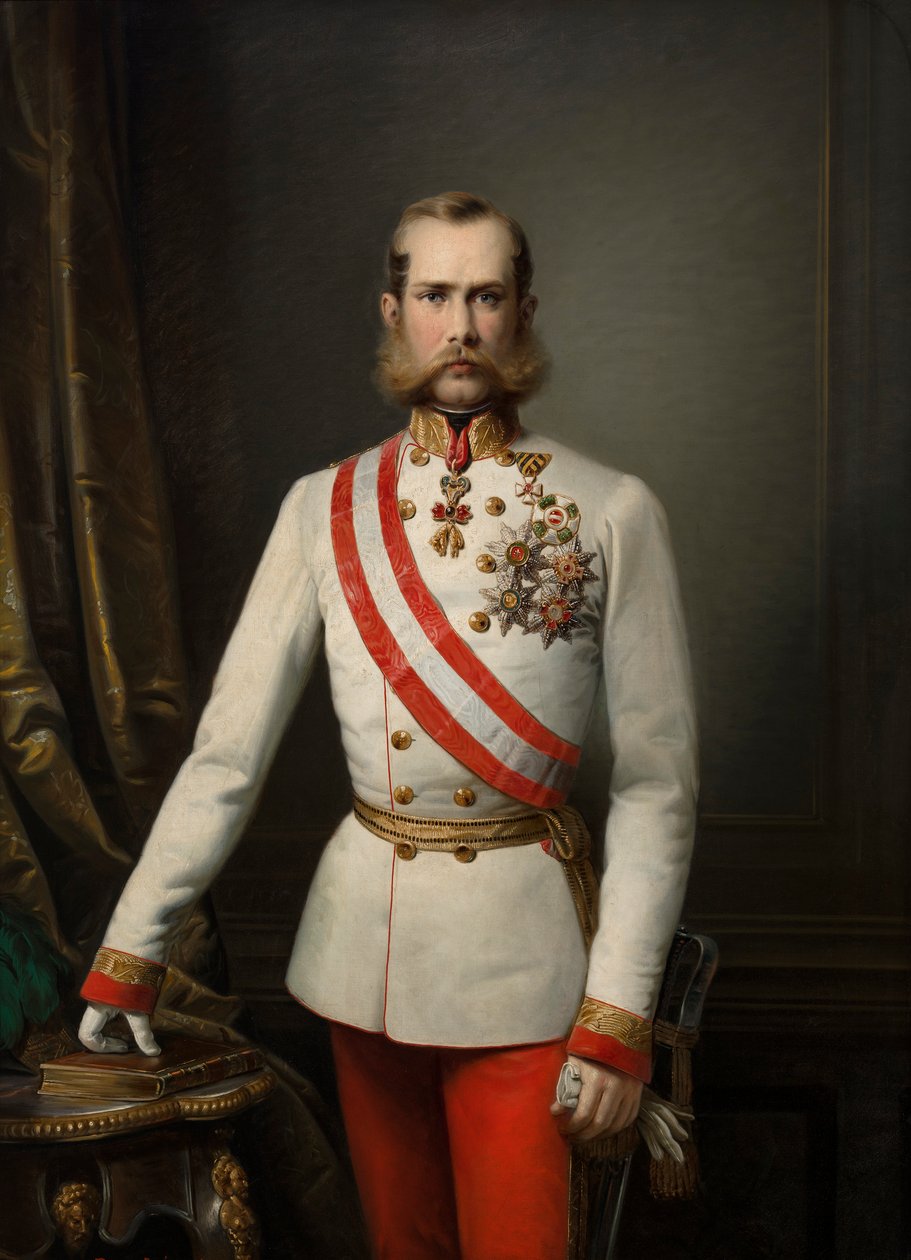 Bildnis des Franz Joseph I von Franz Russ the Elder