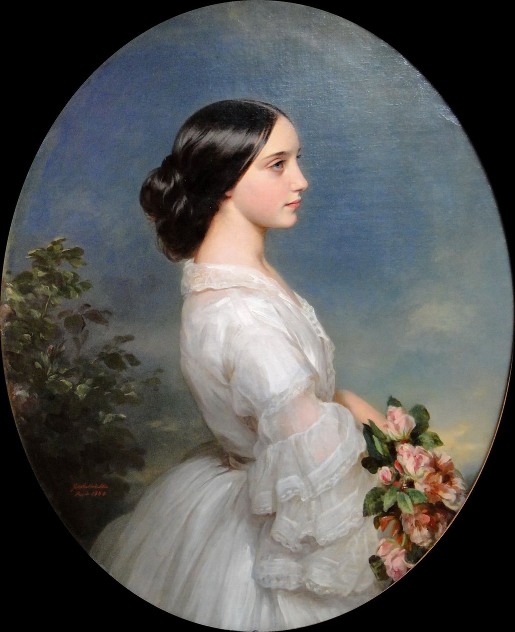 Carmen Aguado, Herzogin von Montmorency, 1860 von Franz Xaver Winterhalter