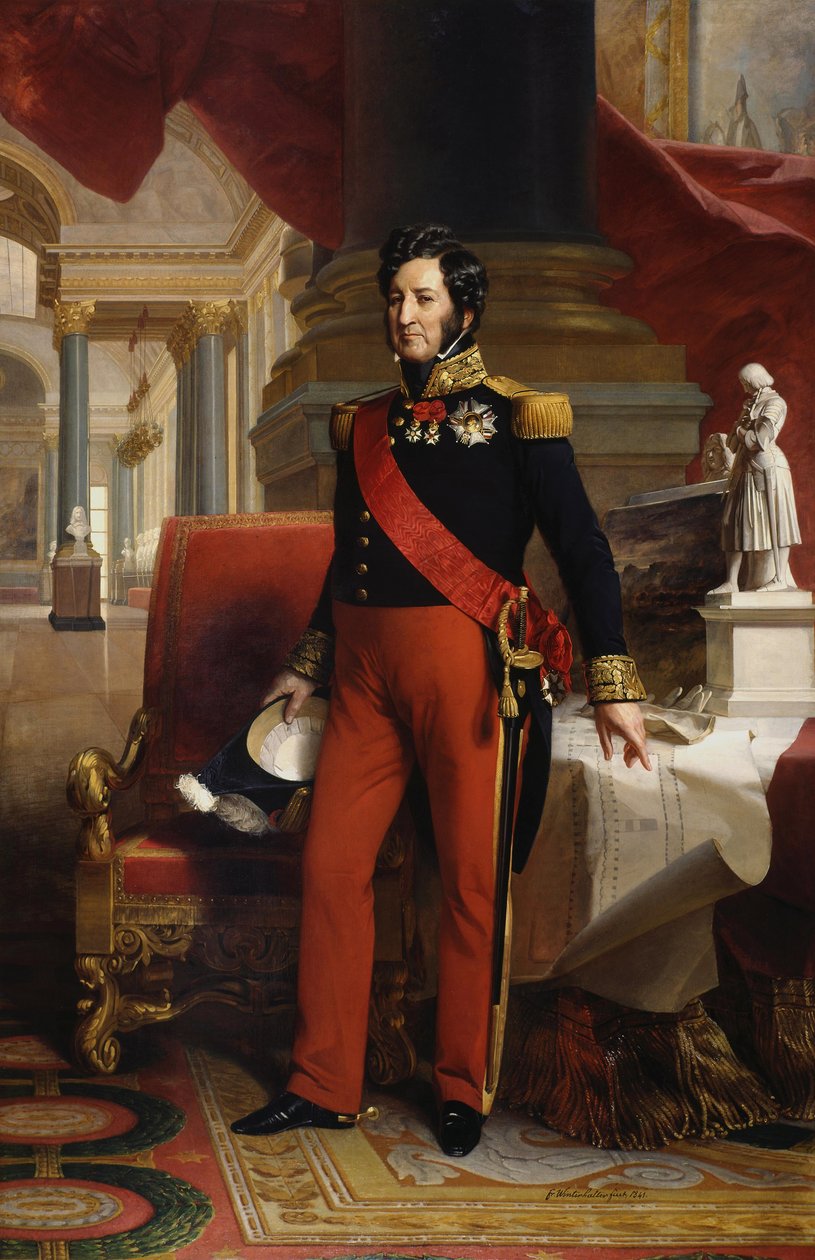 Louis-Philippe I., König der Franzosen (1773–1850) von Franz Xaver Winterhalter