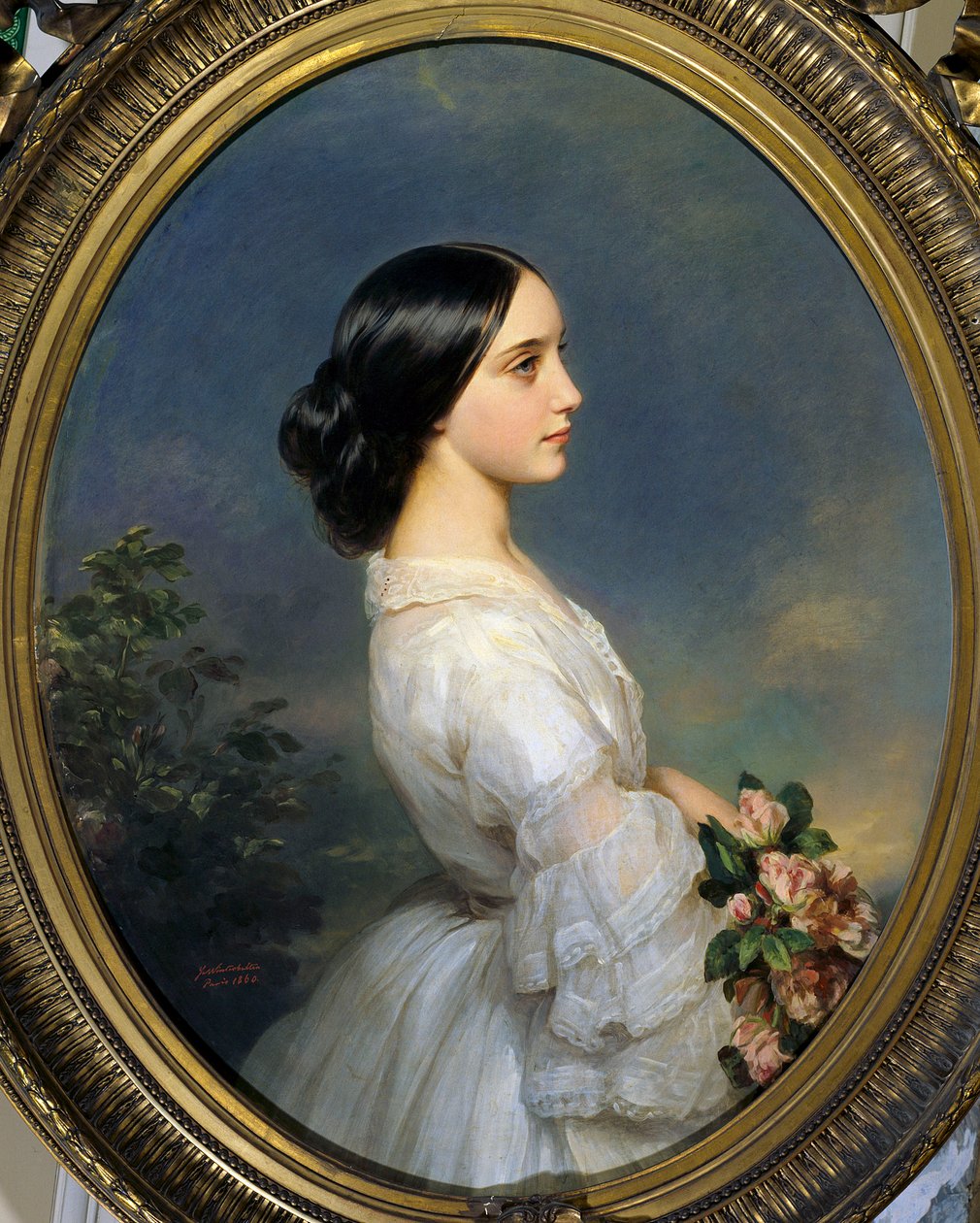 Porträt von Carmen Ida Aguado (1847-1880) von Franz Xaver Winterhalter