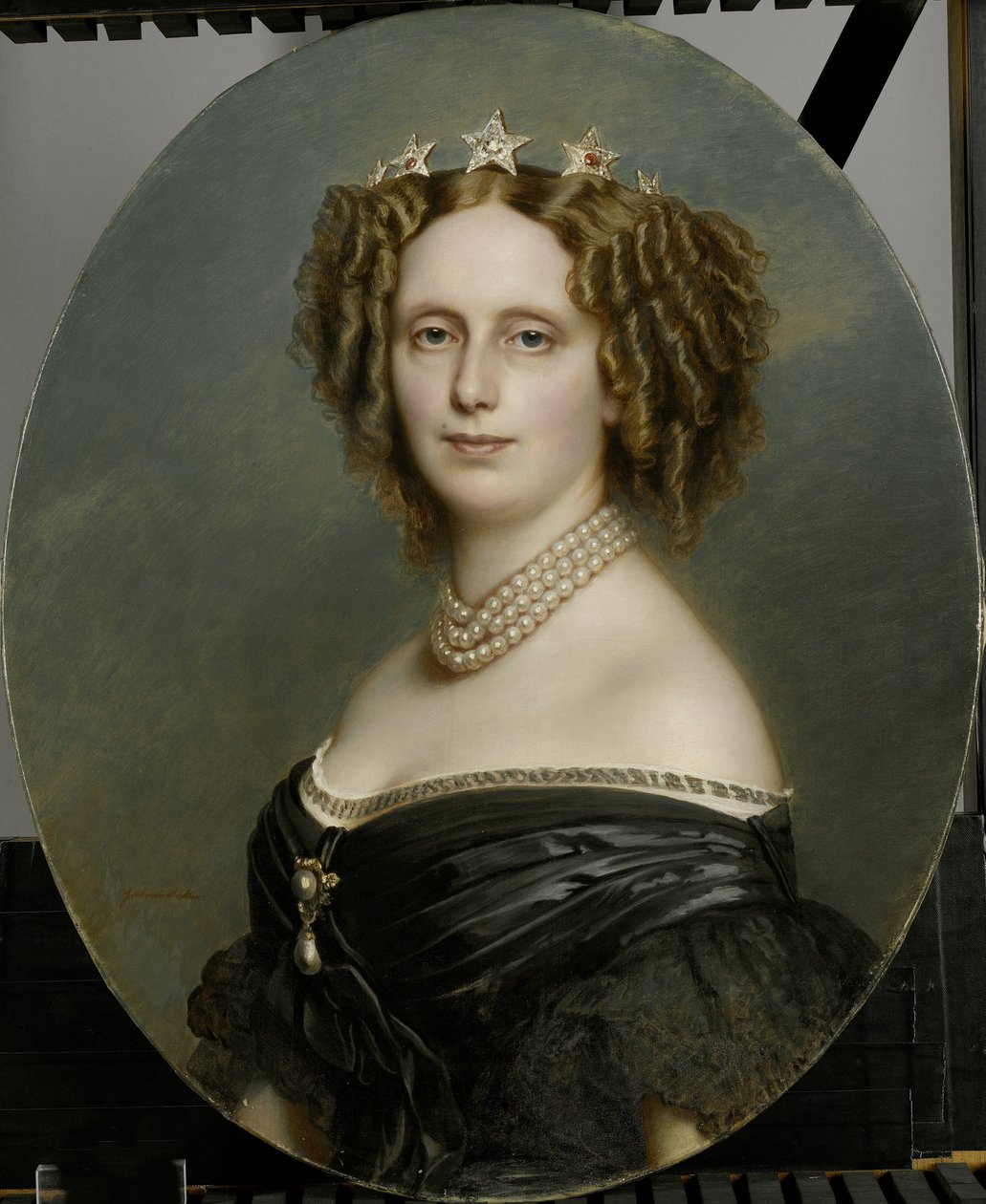 Porträt von Sophia Frederika Mathilda (1818-77), Prinzessin von Württemberg von Franz Xaver Winterhalter